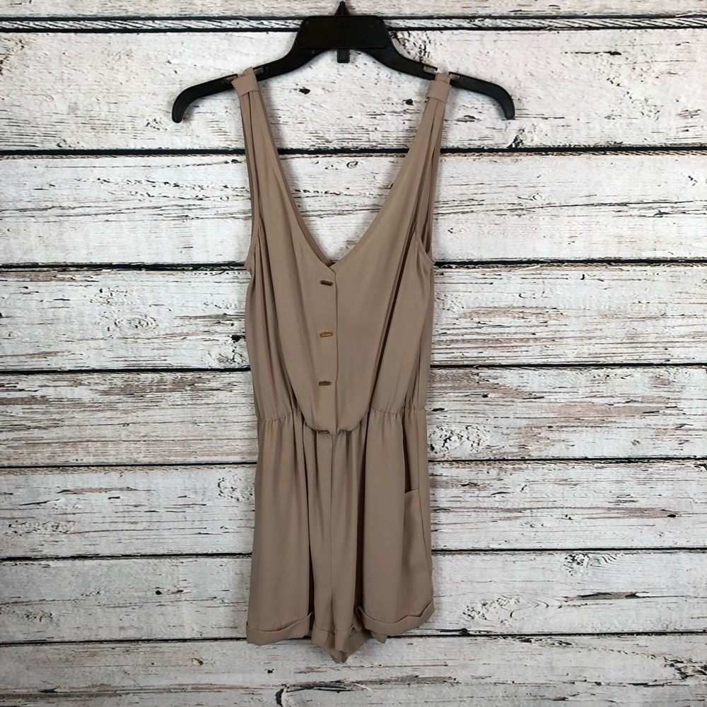Tan Romper